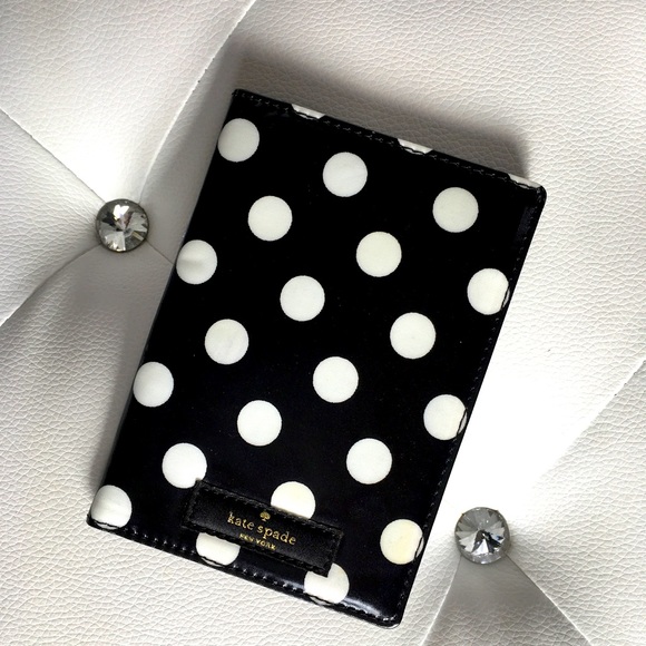 kate spade Accessories - kate spade ♠️ Polka dot passport holder